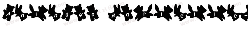 Anindya Barielle字体转换